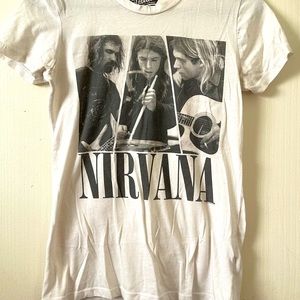 Vintage style Nirvana band shirt
